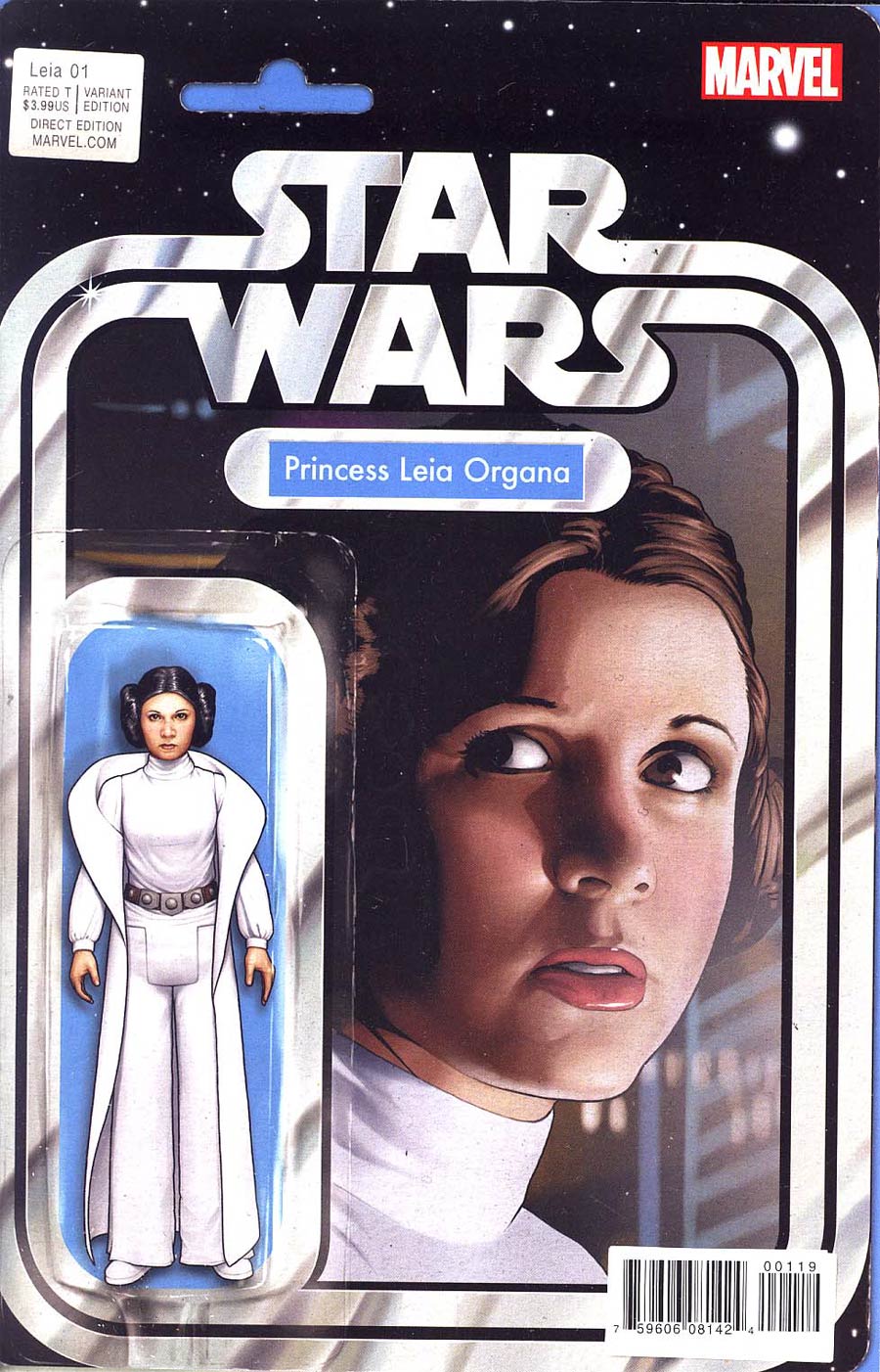 Princess Leia #1 Cover G Variant Star Wars Action Figure Cover