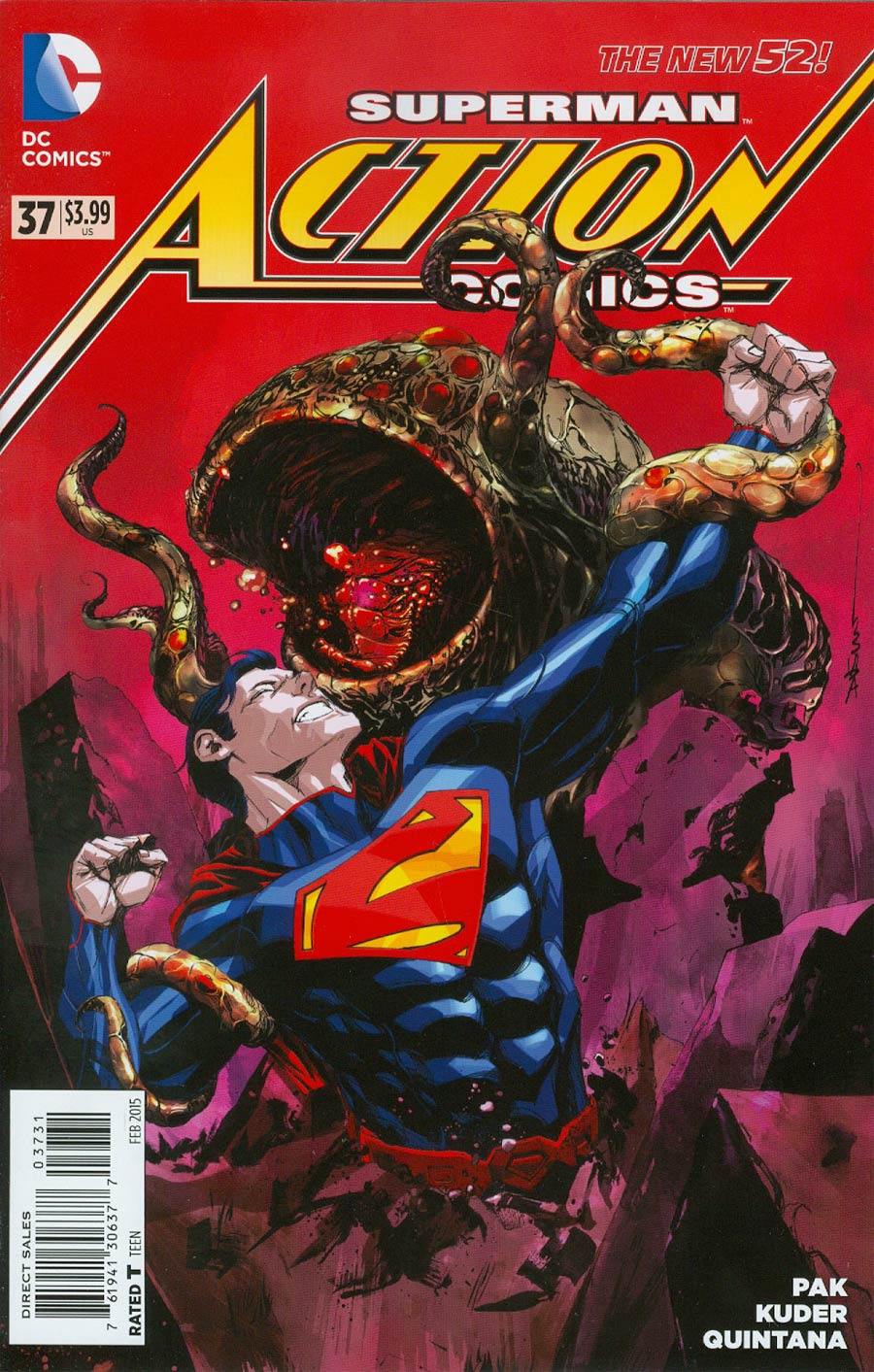Action Comics Vol 2 #37 Cover C Incentive Dustin Nguyen Variant Cover