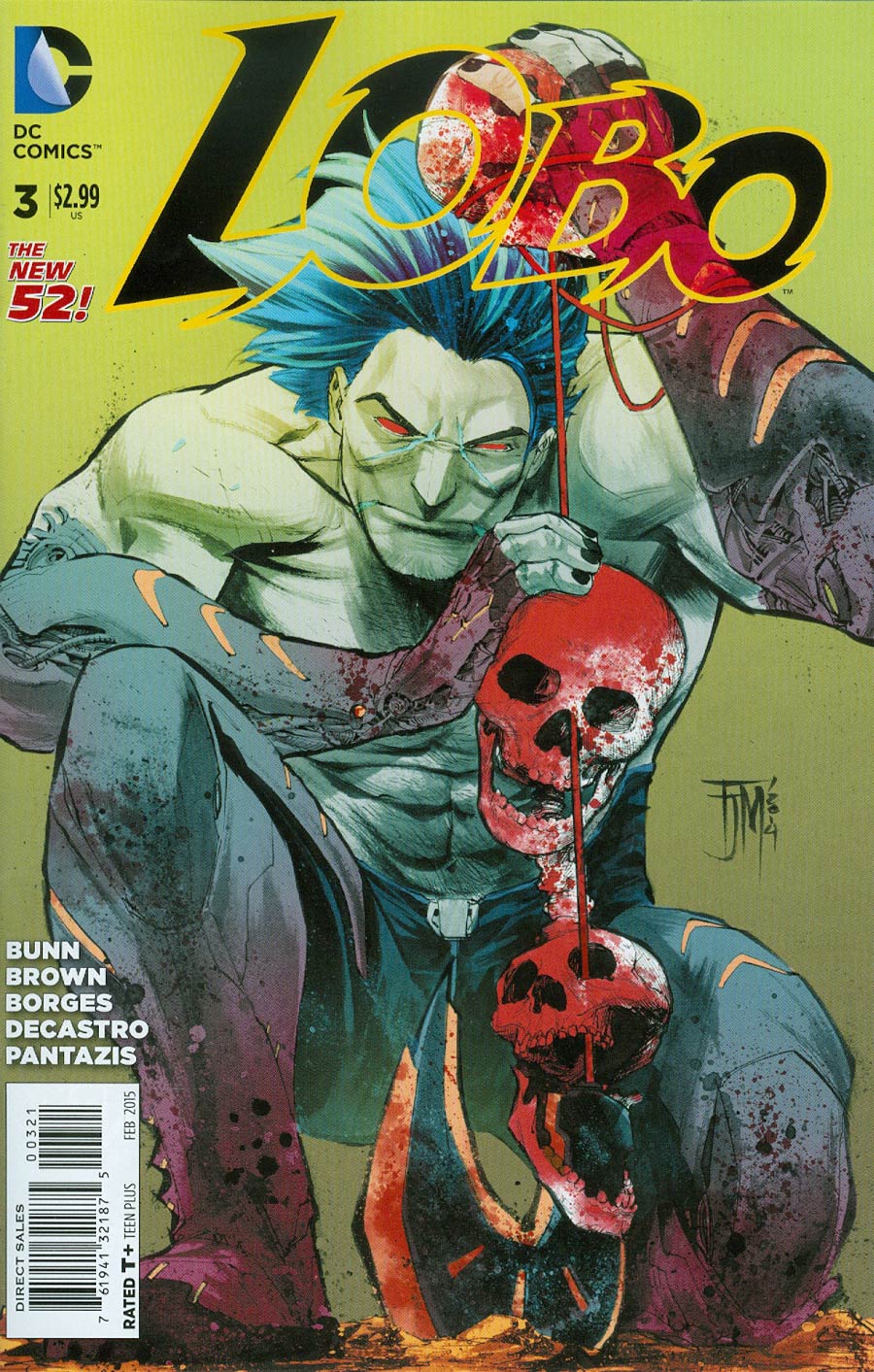 Lobo Vol 3 #3 Cover B Incentive Francis Manapul Variant Cover