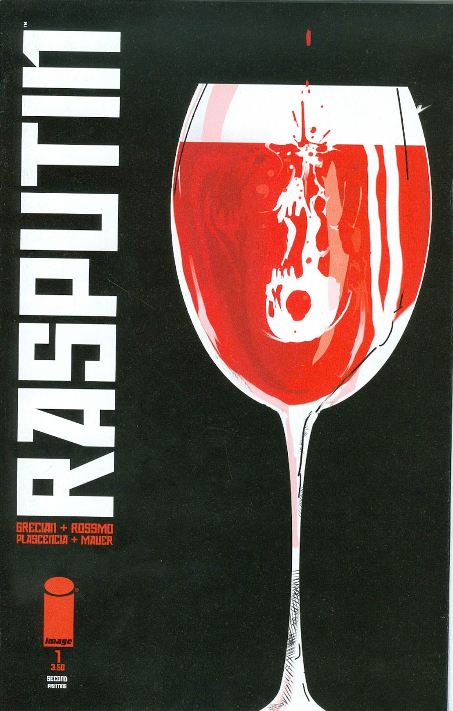 Rasputin #1 Cover C 2nd Ptg Riley Rossmo Variant Cover