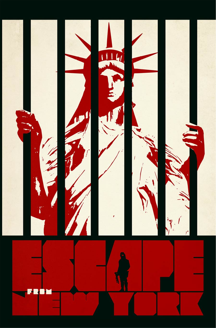 Escape From New York #1 Cover D Incentive Jay Shaw Virgin Variant Cover