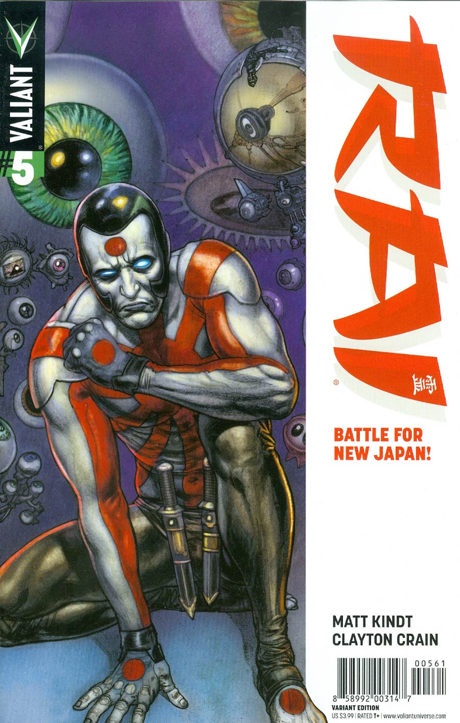 Rai Vol 2 #5 Cover F Incentive Glenn Fabry Variant Cover