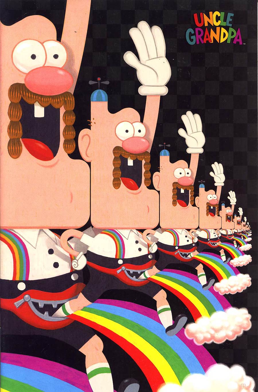 Uncle Grandpa #3 Cover C Incentive Brandon Reese Virgin Variant Cover