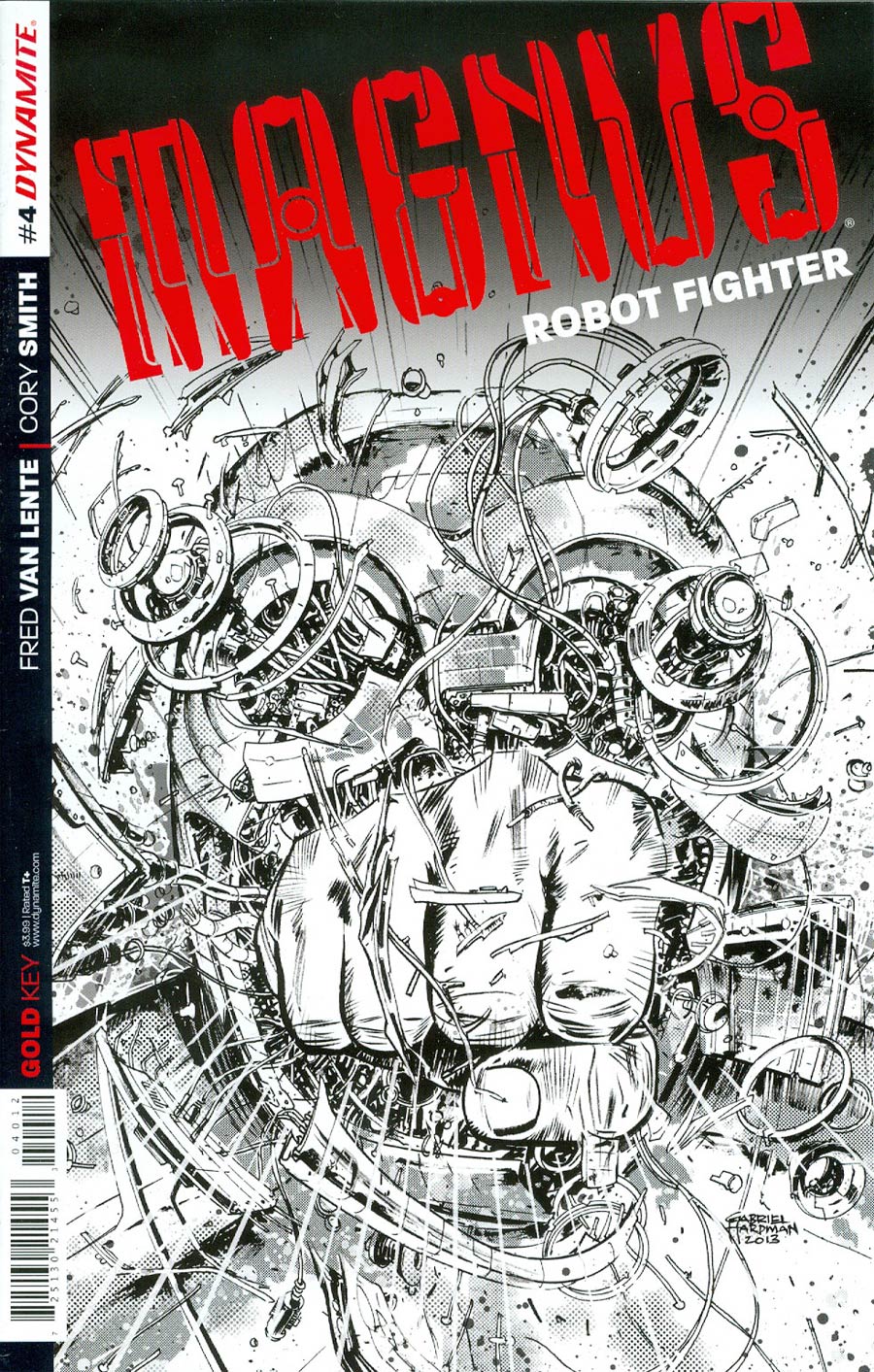 Magnus Robot Fighter Vol 4 #4 Cover F 2nd Ptg Gabriel Hardman Variant Cover