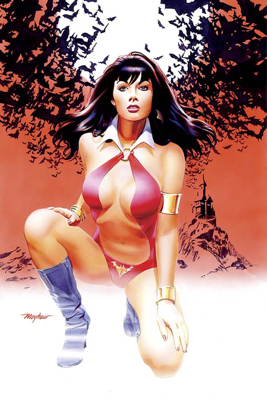 Vampirella Vol 5 #7 Cover E Incentive Mike Mayhew Virgin Cover