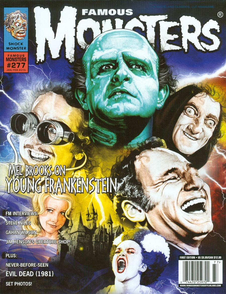 Famous Monsters Of Filmland #277 Jan / Feb 2015 Newsstand Edition
