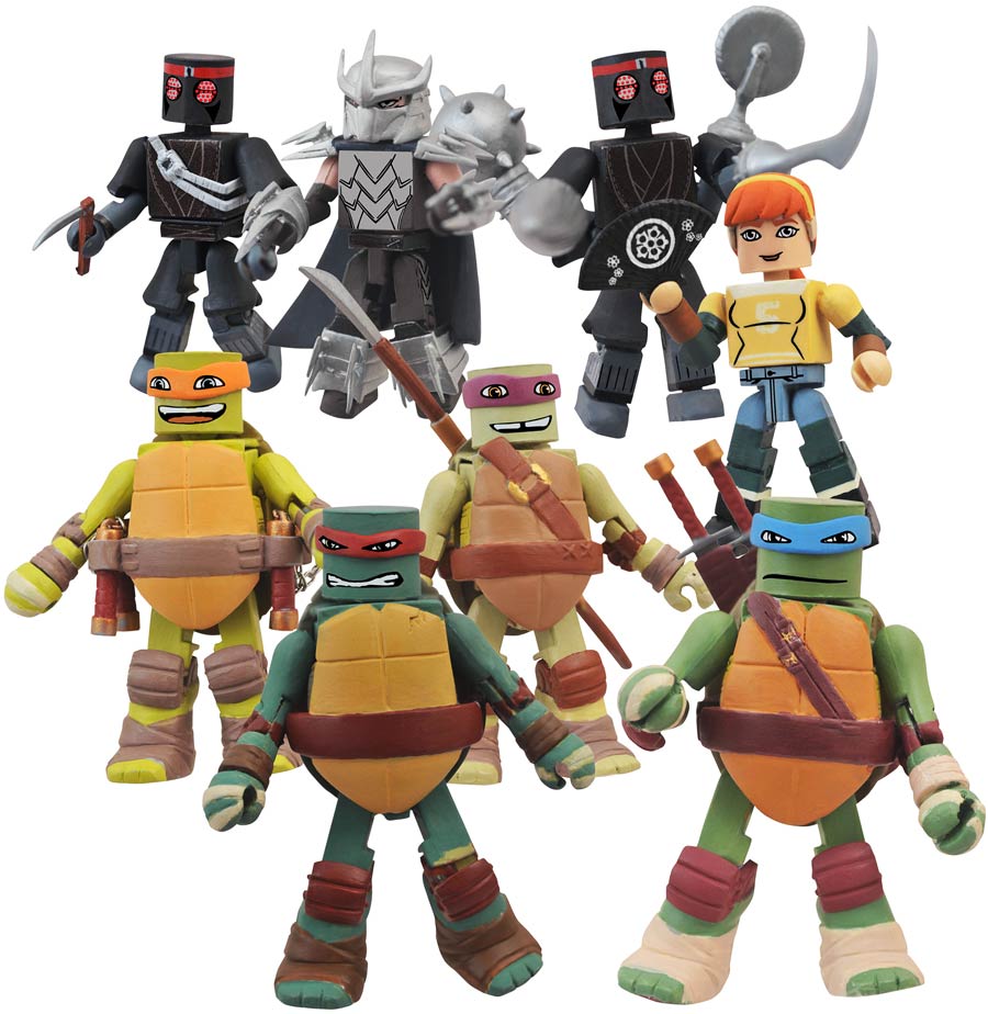 Teenage Mutant Ninja Turtles Minimates Foil Blind Mystery Box