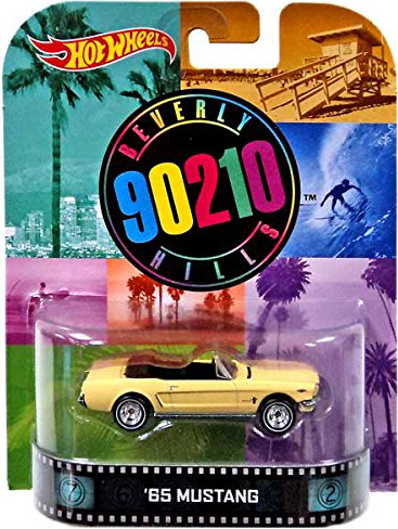 Hot Wheels Retro Entertainment 1/64 Beverly Hills 90210 65 Mustang