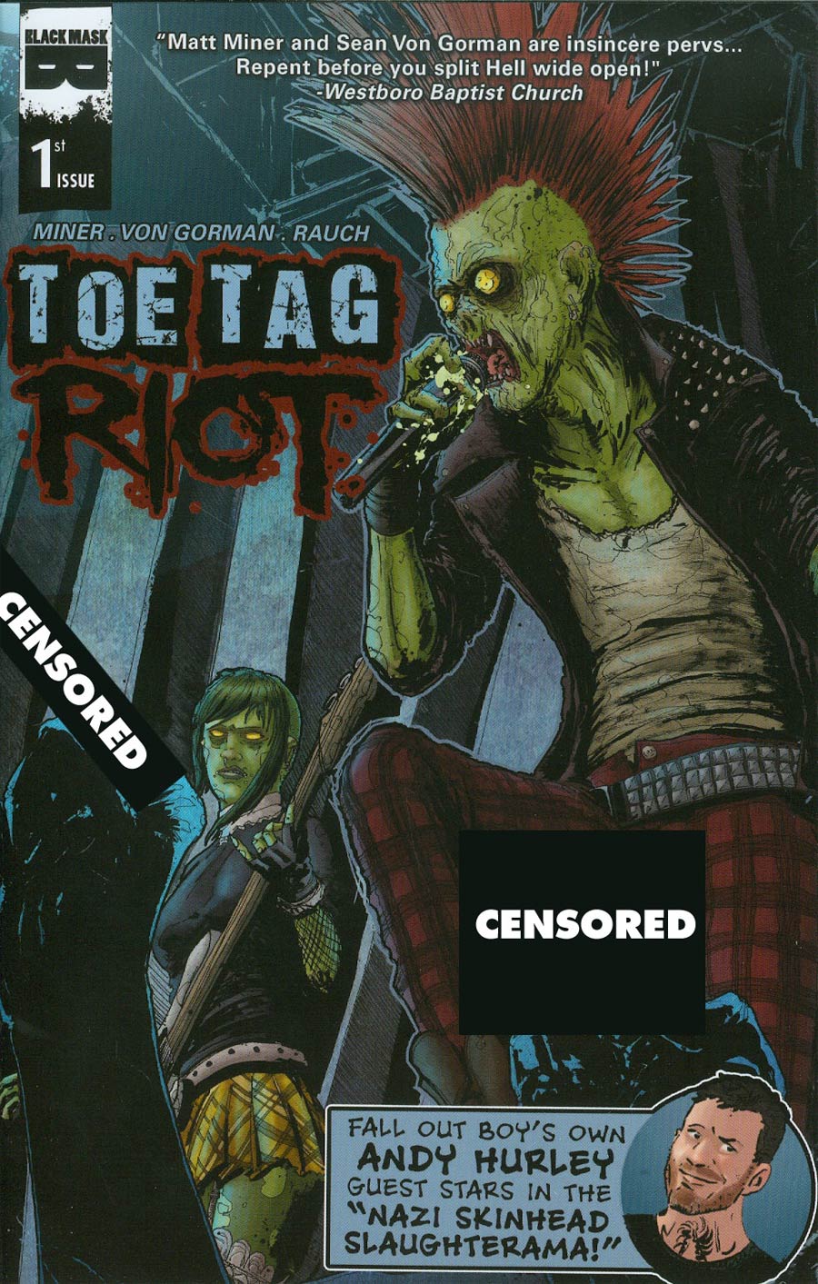 Toe Tag Riot #1 Cover A Tristan Jones