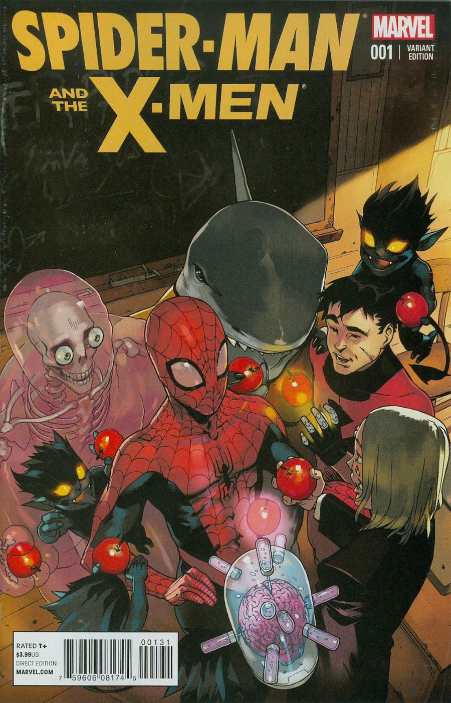 Spider-Man And The X-Men #1 Cover C Incentive Bengal Variant Cover