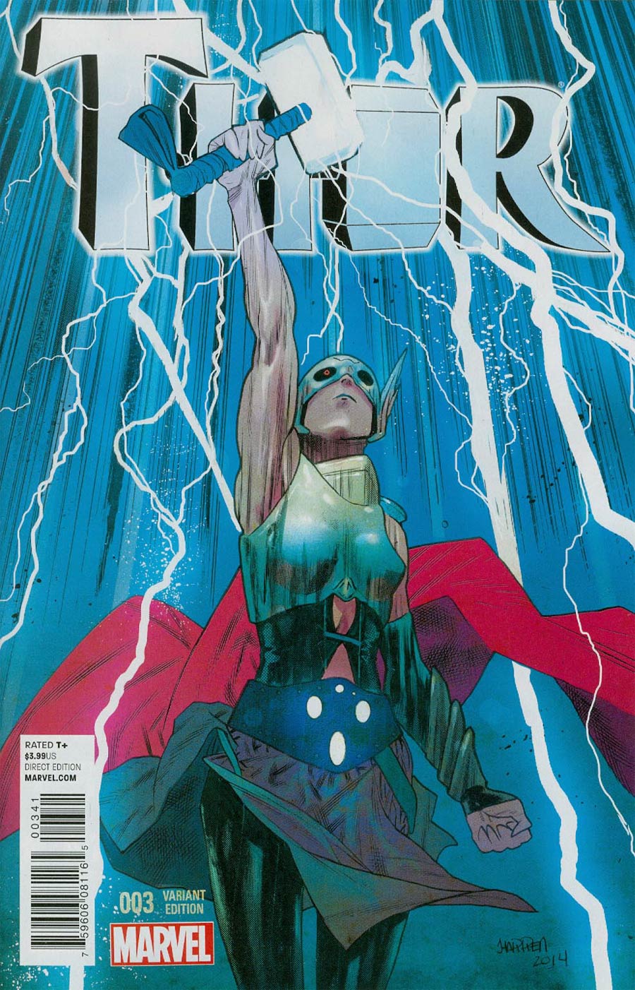 Thor Vol 4 #3 Cover B Incentive James Harren Variant Cover