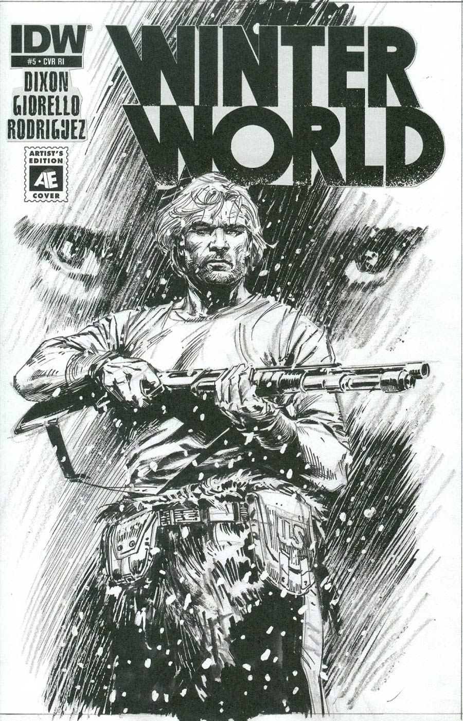 Winterworld Vol 2 #5 Cover C Incentive Butch Guice Artists Edition Variant Cover