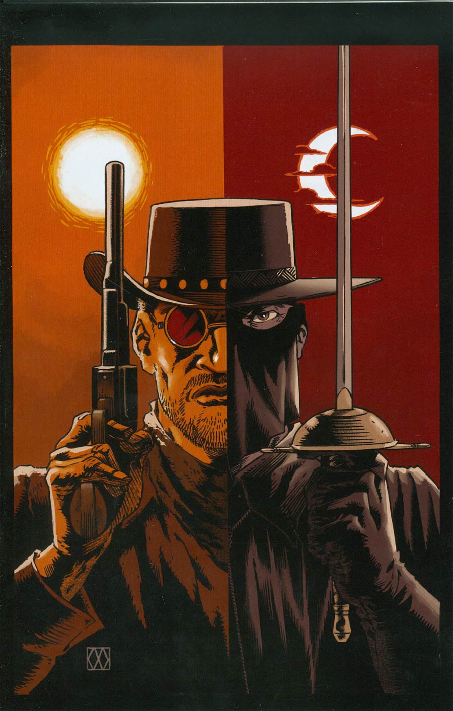 Django Zorro #1 Cover H Incentive Rare Matt Wagner Virgin Cover