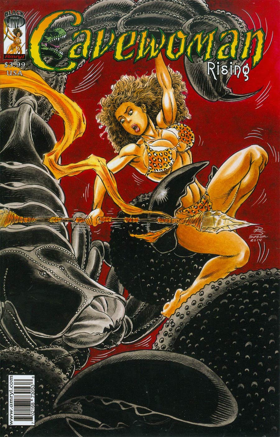 Cavewoman Rising One Shot Cover A Regular Rob Durham Cover