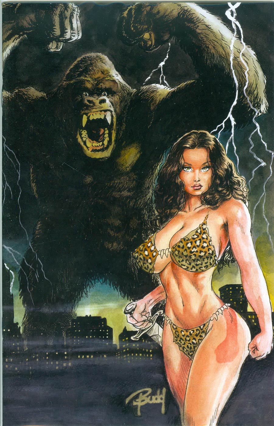 Cavewoman Rising One Shot Cover E Bud Root Special Edition