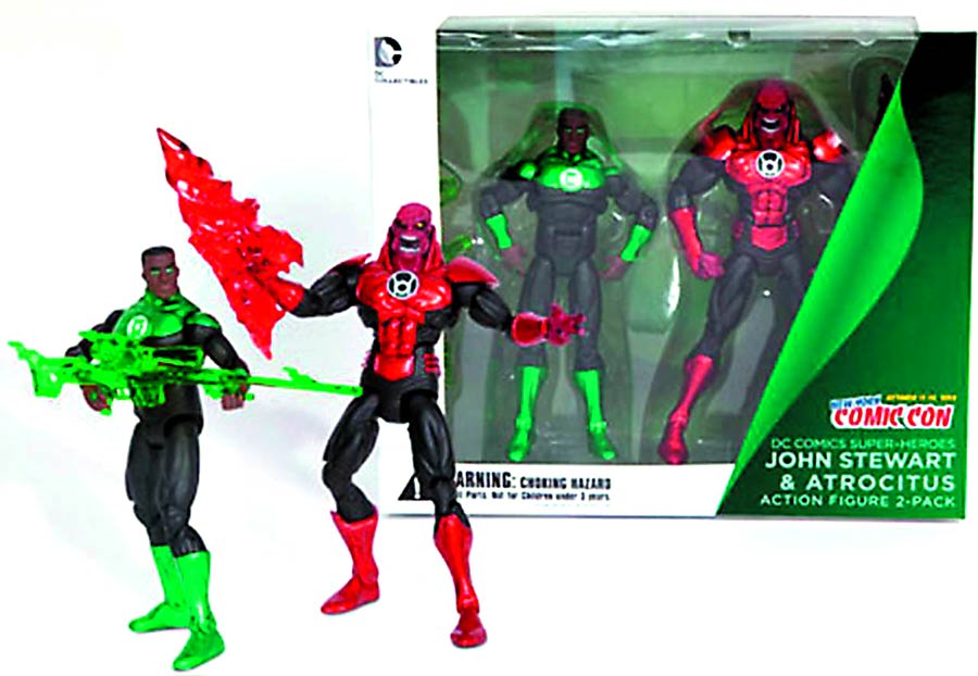 John Stewart Atrocitus NYCC 2013 Exclusive 3.75 2-Pack Action Figure