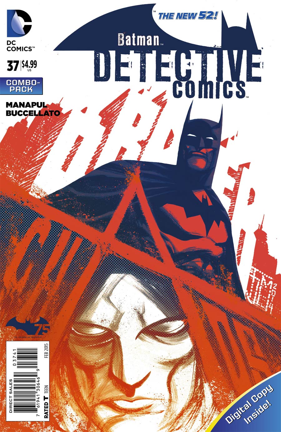 Detective Comics Vol 2 #37 Cover D Combo Pack Without Polybag