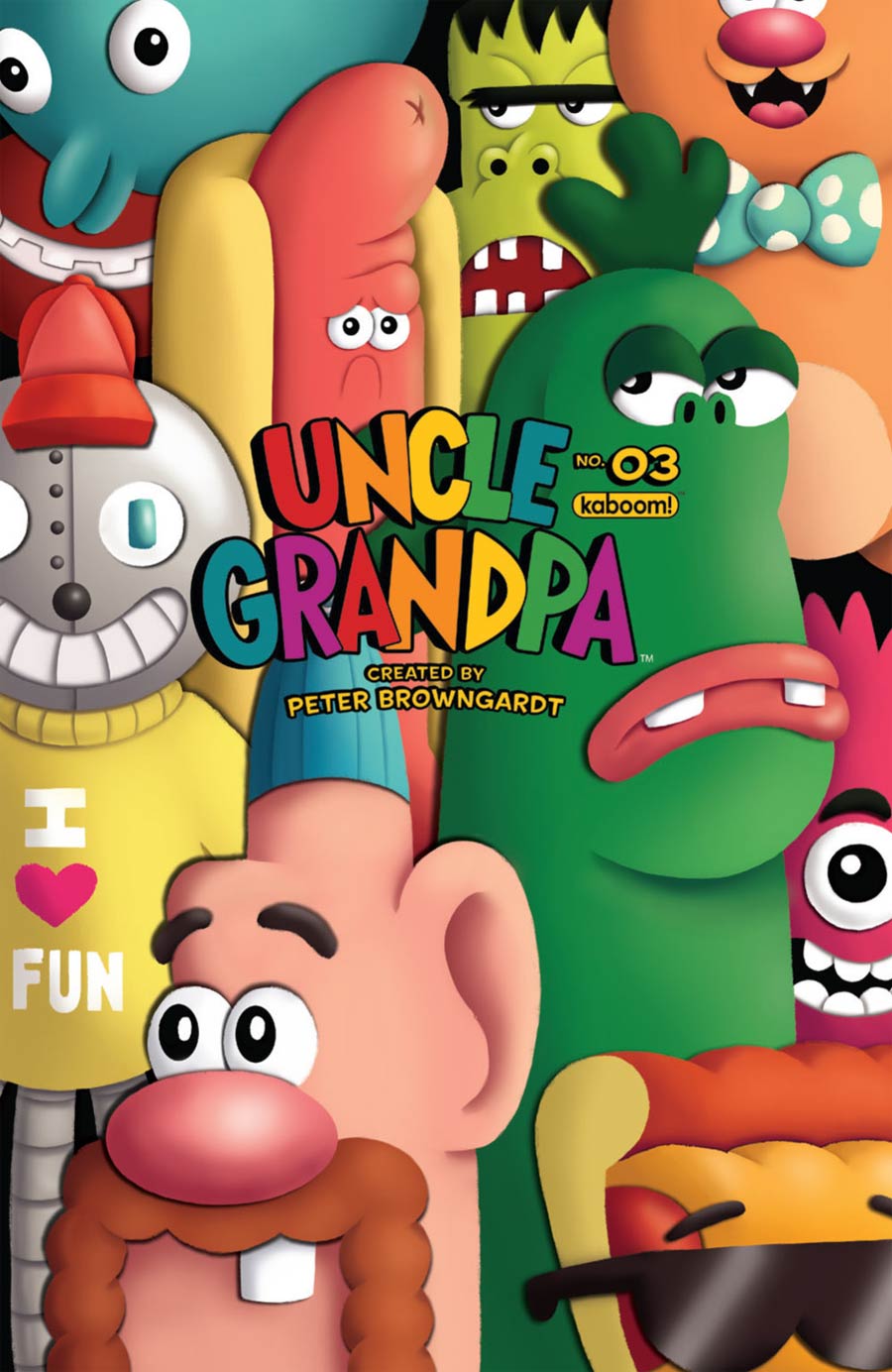 Uncle Grandpa #3 Cover B Regular Cory Fuller Cover