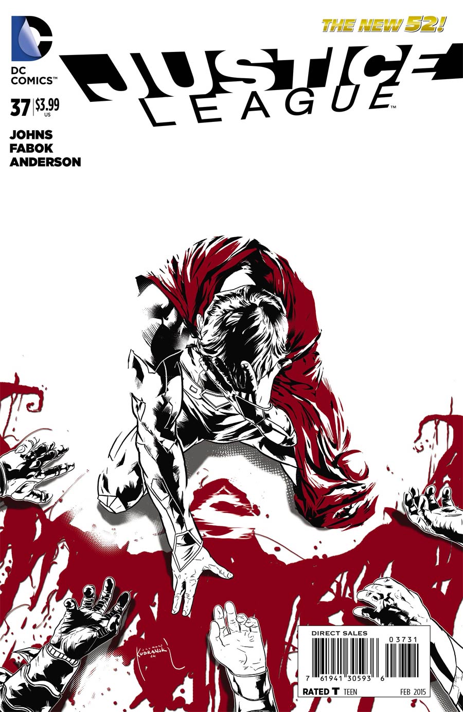 Justice League Vol 2 #37 Cover E Incentive Szymon Kudranski Variant Cover