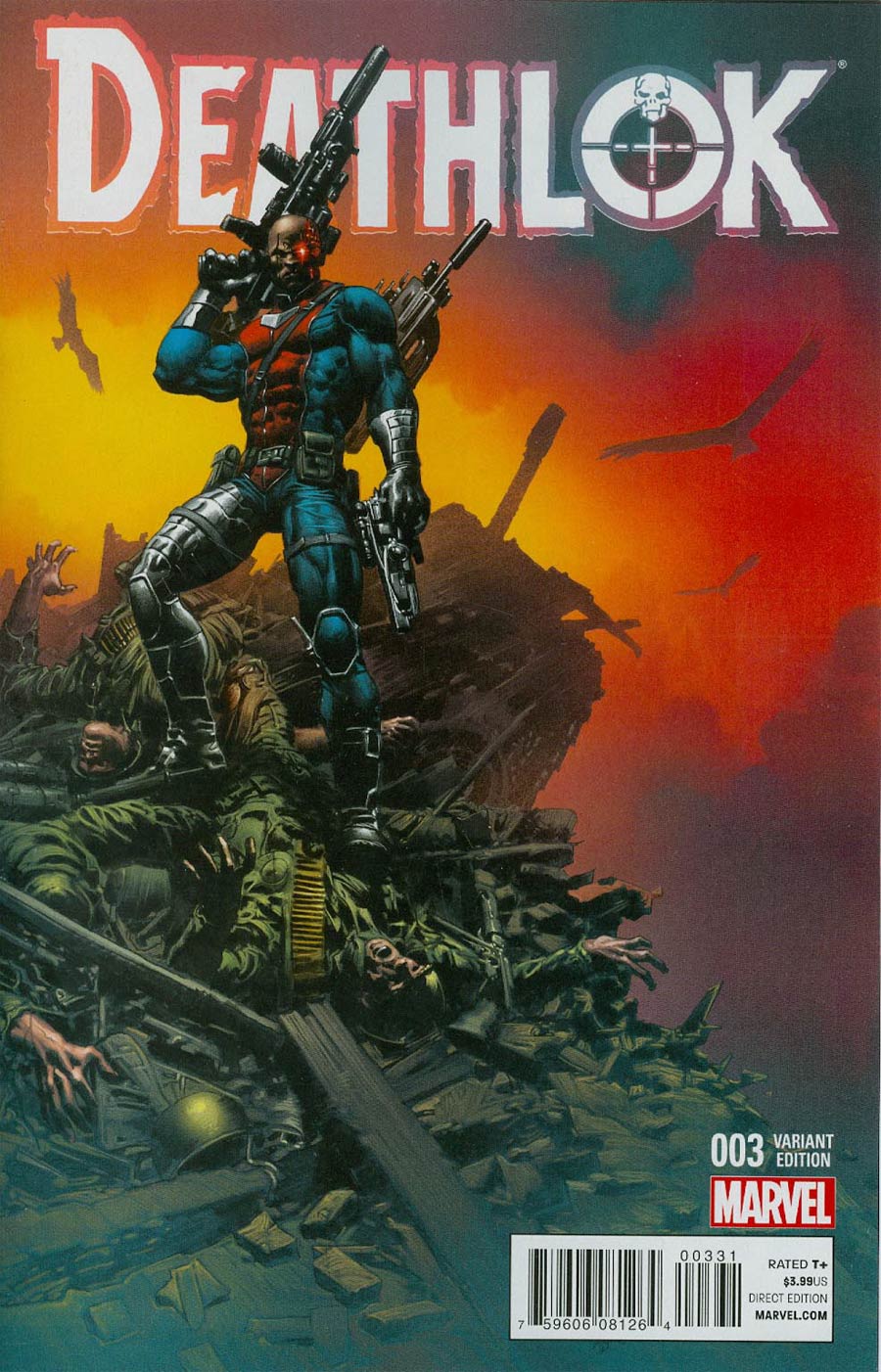 Deathlok Vol 5 #3 Cover B Incentive Mike Deodato Jr Variant Cover