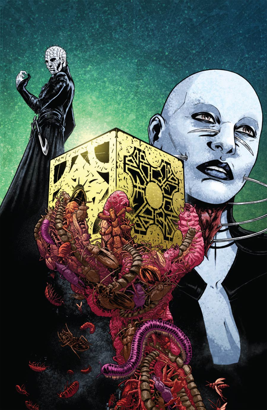 Clive Barkers Hellraiser Bestiary #5 Cover B Incentive Paolo Villanelli Virgin Variant Cover