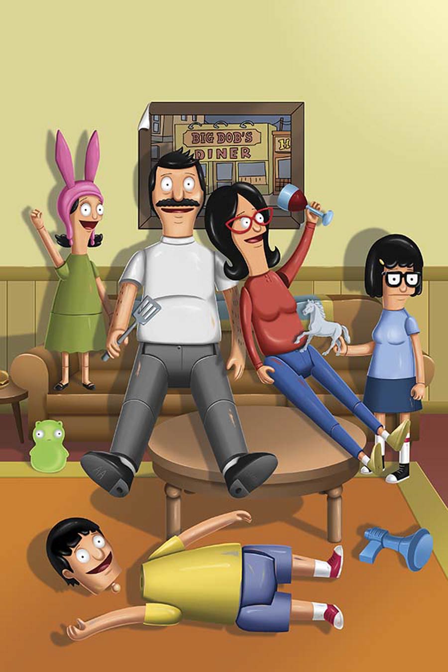 Bobs Burgers #5 Cover B Incentive Hector Reynoso Virgin Cover