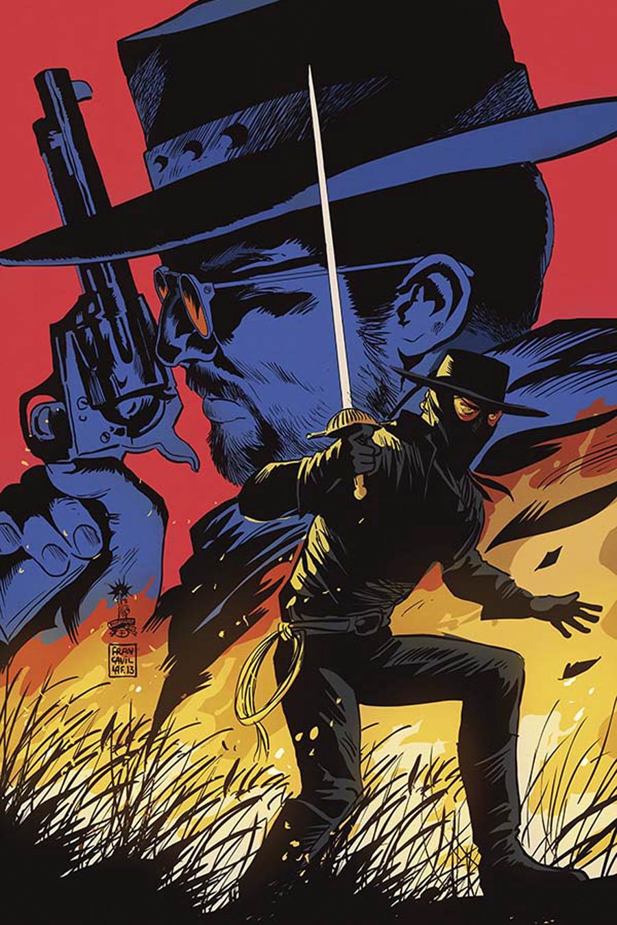 Django Zorro #2 Cover D Incentive Francesco Francavilla Virgin Cover