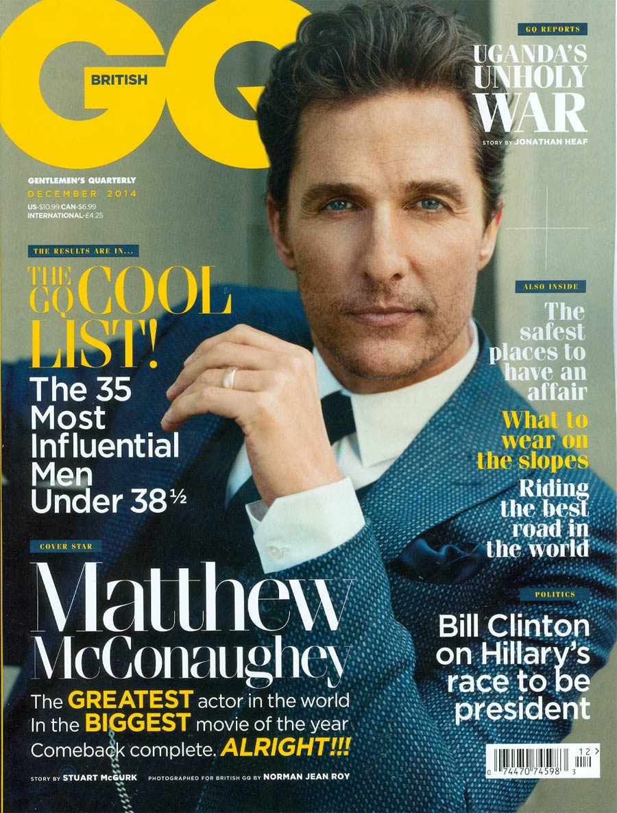 GQ UK Dec 2014