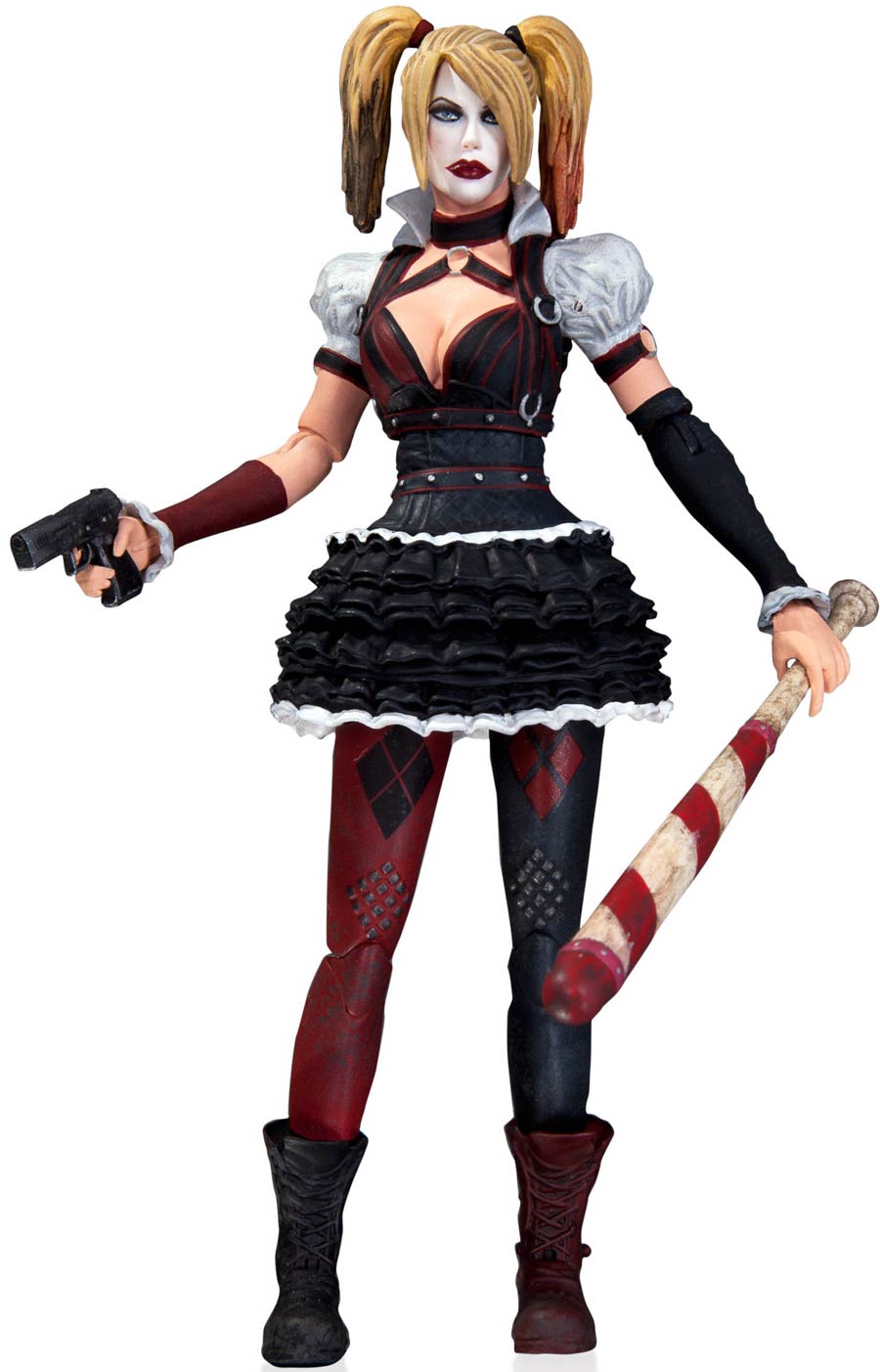 DC Universe Arkham Knight Harley Quinn 4-Inch Action Figure 