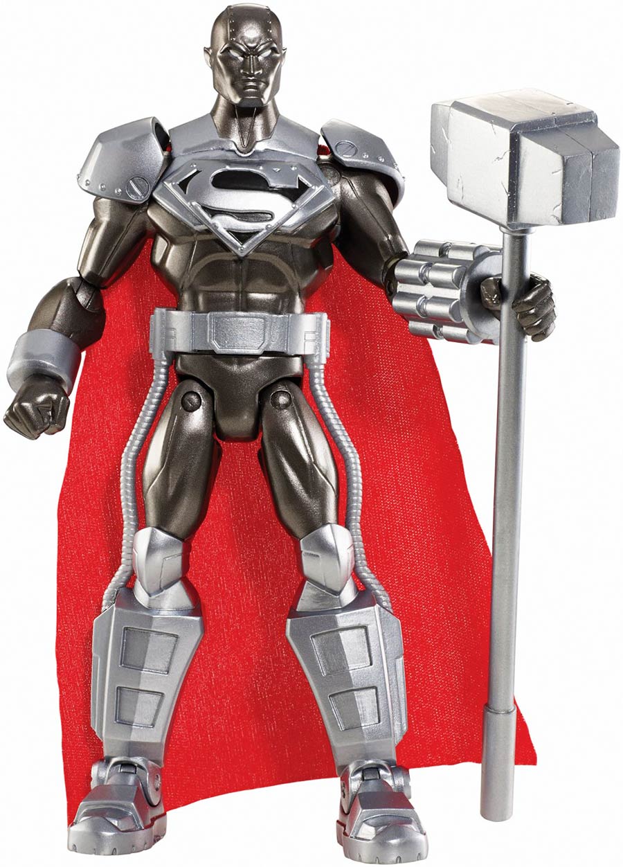 DC Universe Total Heroes Steel 6-Inch Action Figure