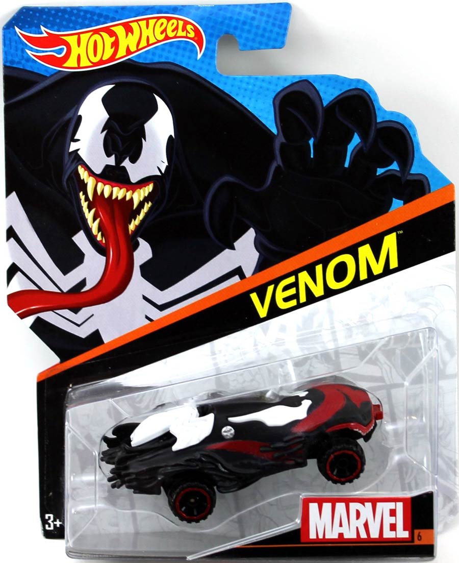 Hot Wheels Marvel 1/64 Venom Car