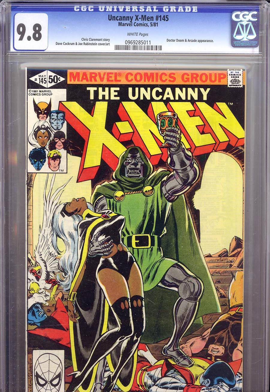 Uncanny X-Men #145 Cover B CGC 9.8