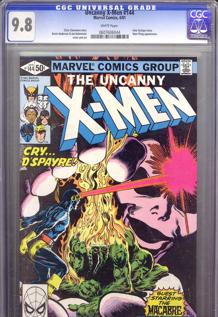 Uncanny X-Men #144 Cover B CGC 9.8