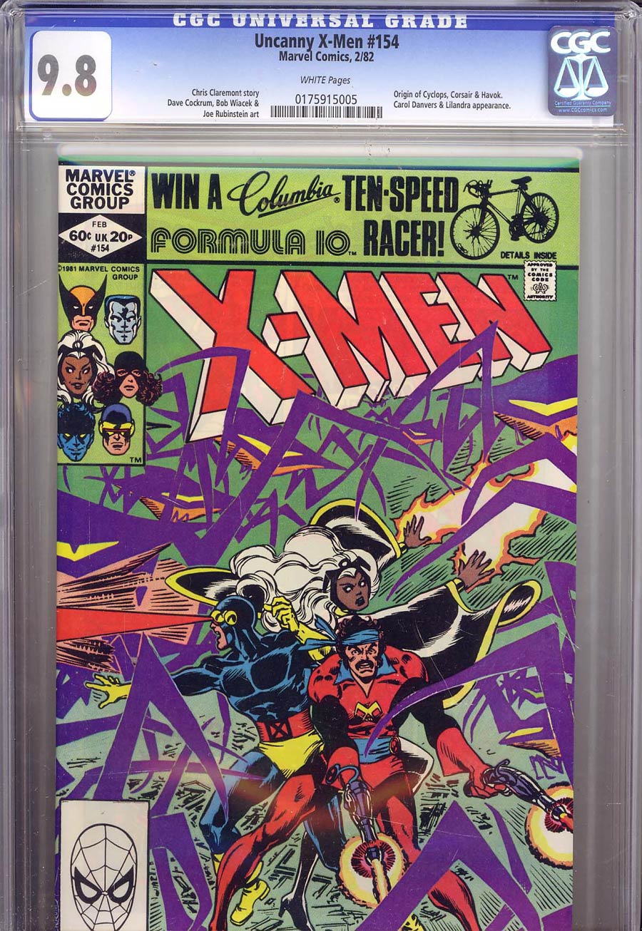 Uncanny X-Men #154 Cover B CGC 9.8
