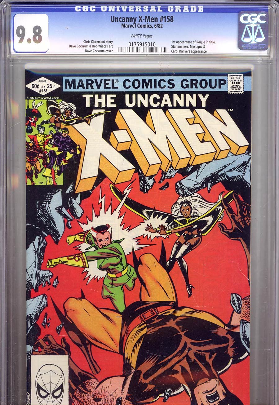 Uncanny X-Men #158 CGC 9.8