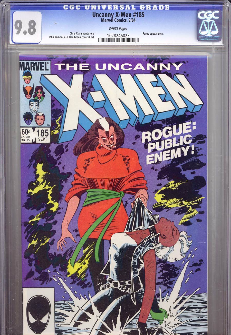 Uncanny X-Men #185 Cover B CGC 9.8