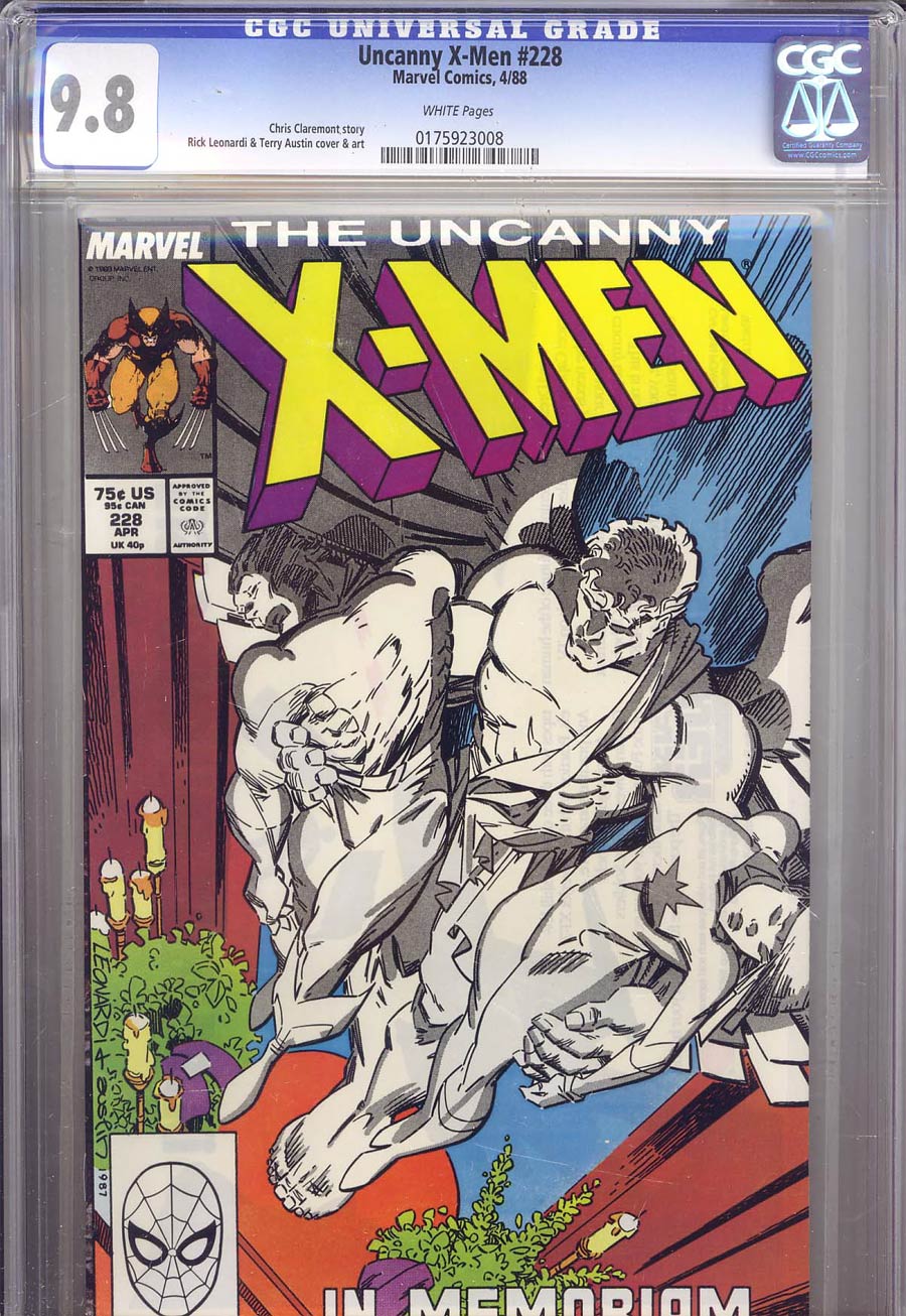 Uncanny X-Men #228 Cover B CGC 9.8