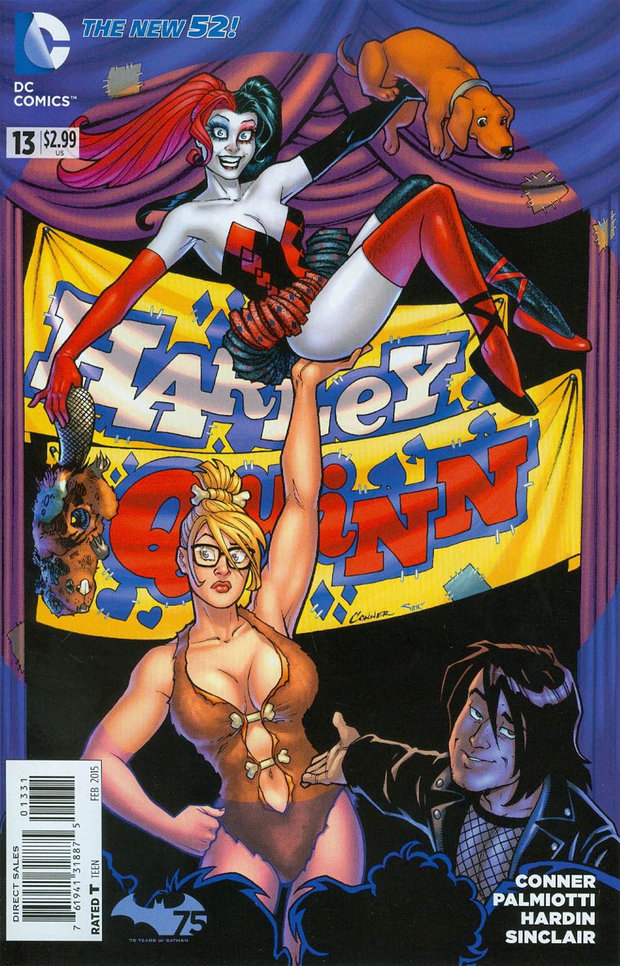 Harley Quinn Vol 2 #13 Cover C Incentive Amanda Conner Variant Cover