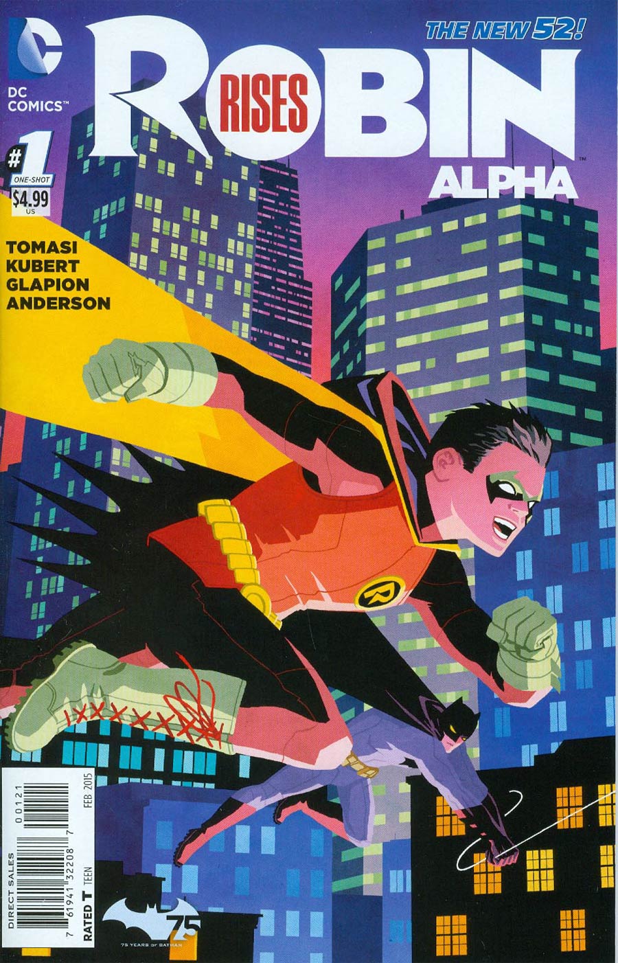 Robin Rises Alpha #1 Cover B Incentive Cliff Chiang Variant Cover