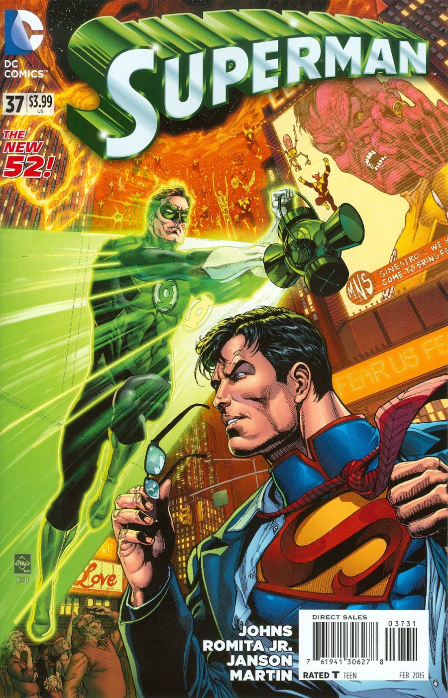 Superman Vol 4 #37 Cover E Incentive Ethan Van Sciver Variant Cover