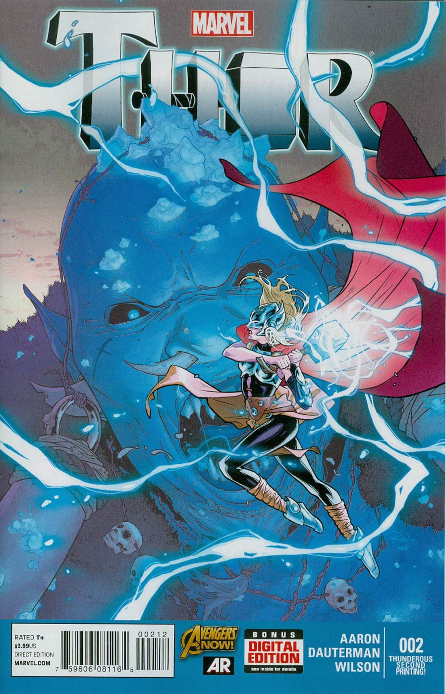 Thor Vol 4 #2 Cover E 2nd Ptg Russell Dauterman Variant Cover