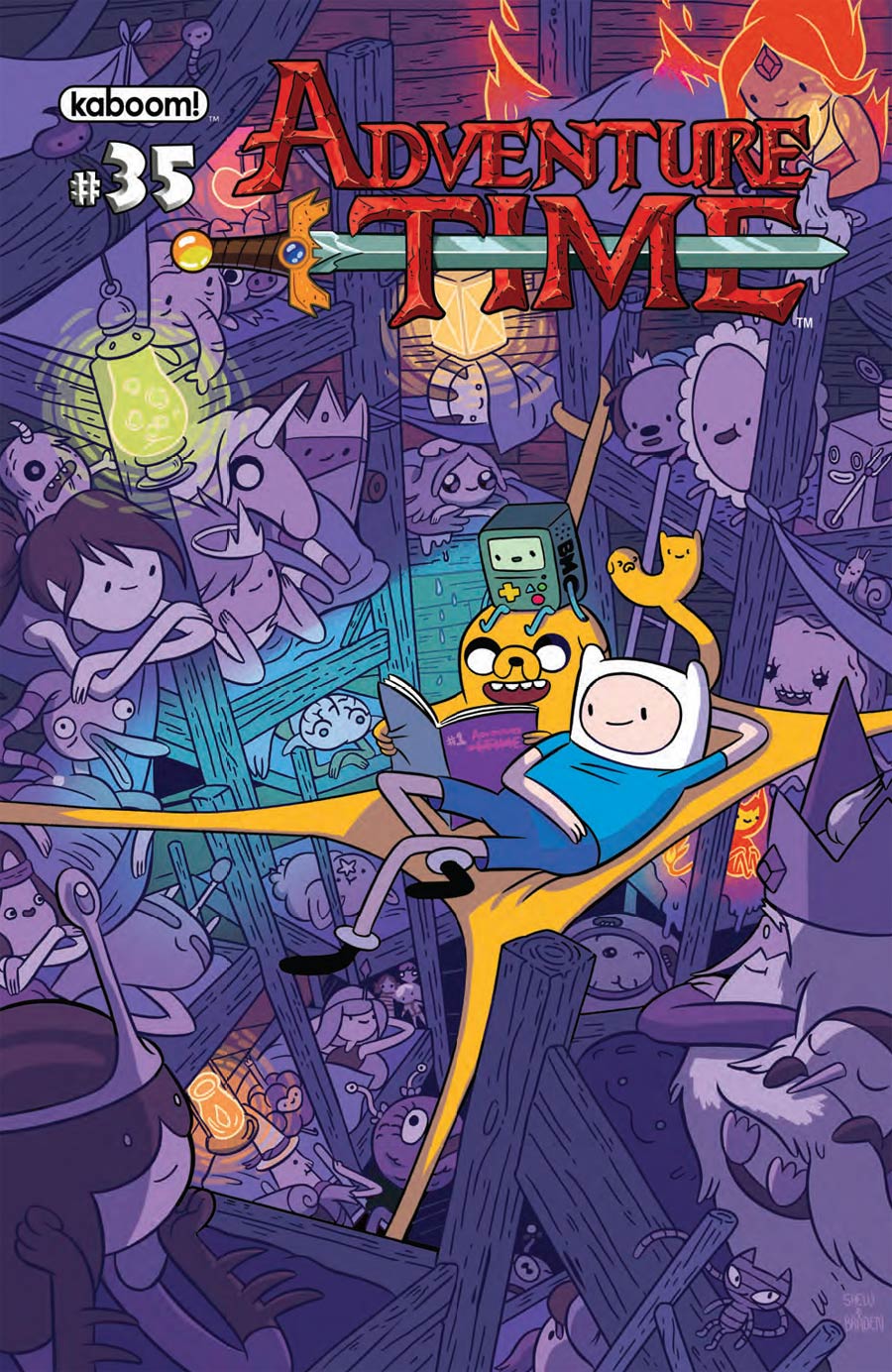 Adventure Time #35 Cover C Variant Shelli Paroline Cover