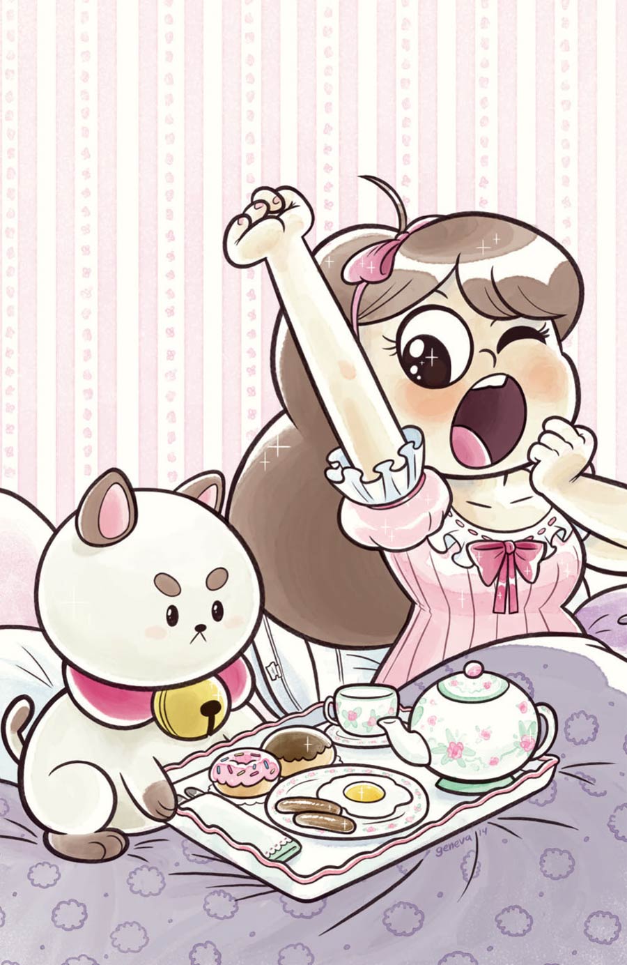 Bee And Puppycat #7 Cover C Incentive Geneva Hodgson Virgin Variant Cover