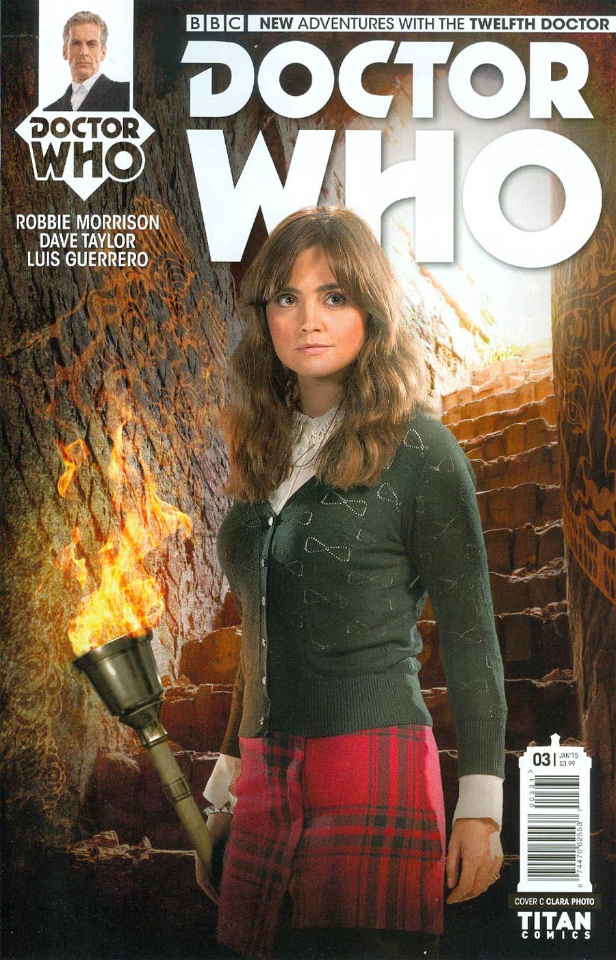 Doctor Who 12th Doctor #3 Cover C Incentive Clara Photo Variant Cover