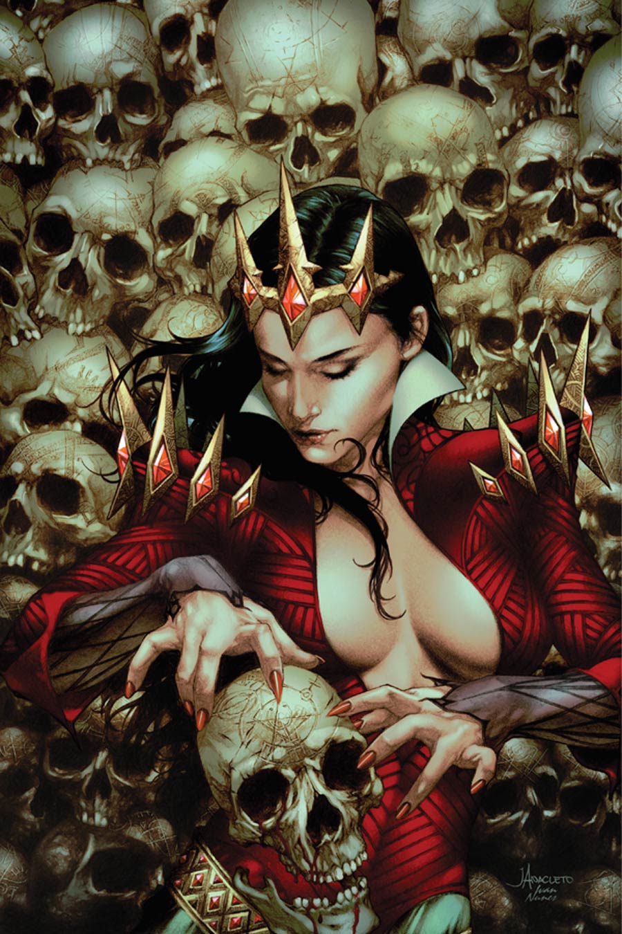 Blood Queen #5 Cover F High-End Jay Anacleto Virgin Art Ultra-Limited Variant Cover (ONLY 25 COPIES IN EXISTENCE!)