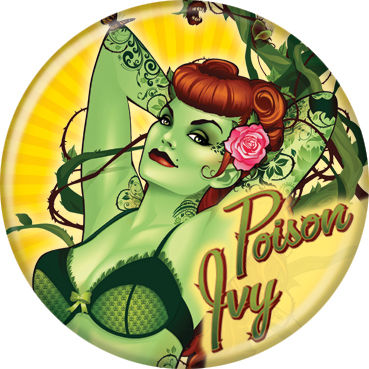 DC Comics 1.25-inch Button - Poison Ivy Bombshells Close (84246)