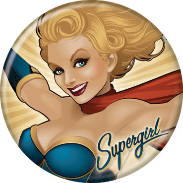 DC Comics 1.25-inch Button - Supergirl Bombshells Close (84244)