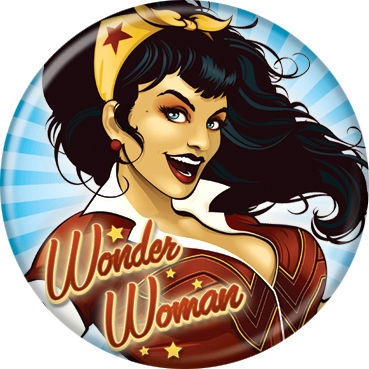DC Comics 1.25-inch Button - Wonder Woman Bombshells Close (84245)