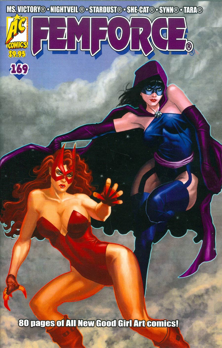 Femforce #169 Cover B She-Cat & Nightveil