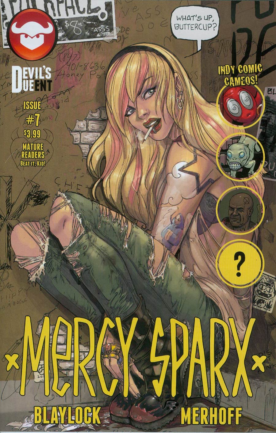 Mercy Sparx Vol 2 #7 Cover B Jenevieve Broomall